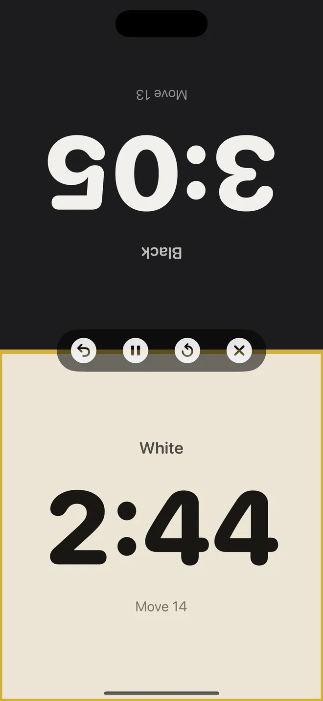 Chess Clock 스크린샷 1