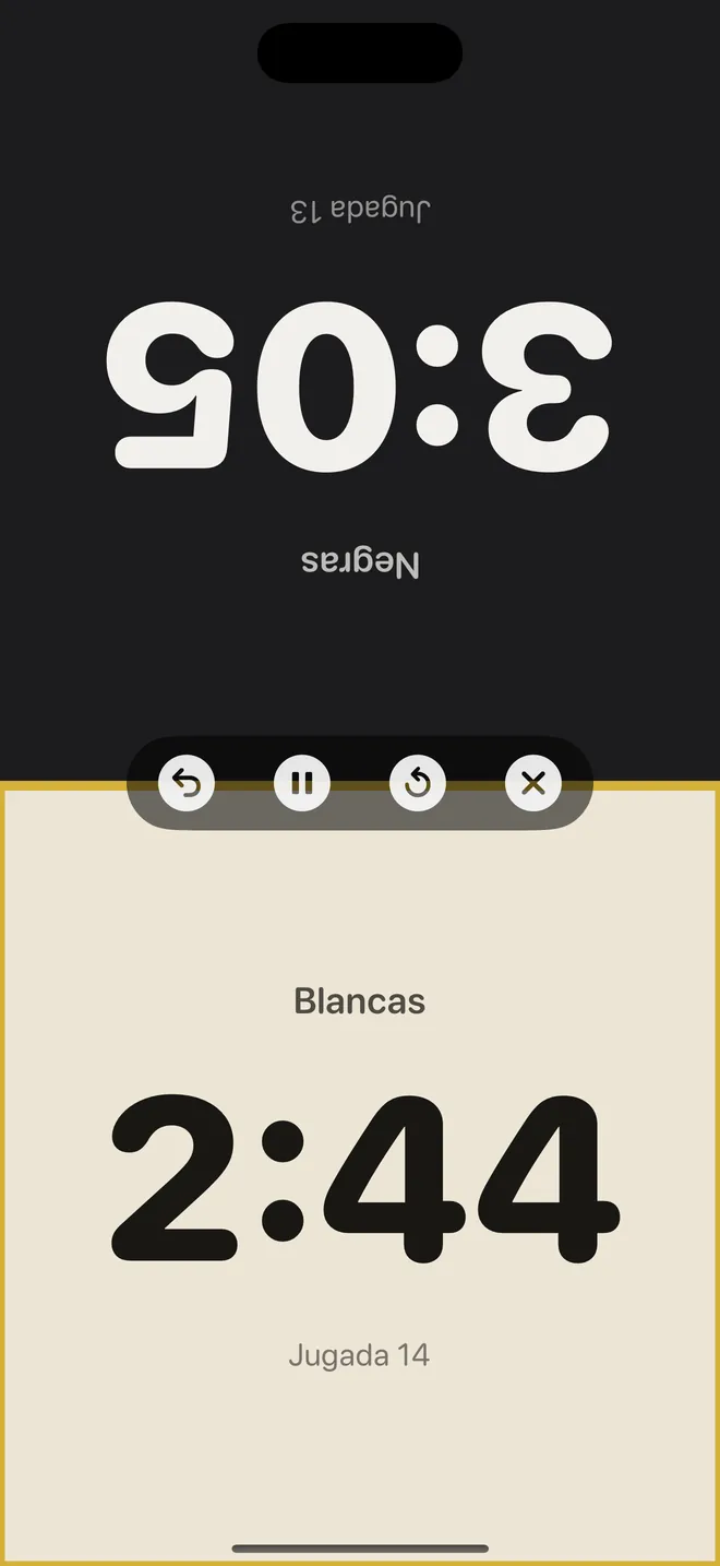 Captura de pantalla 1 de Chess Clock