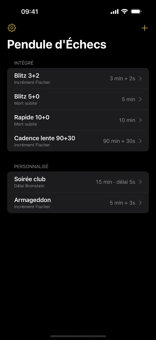 Capture d'écran 2 de Chess Clock