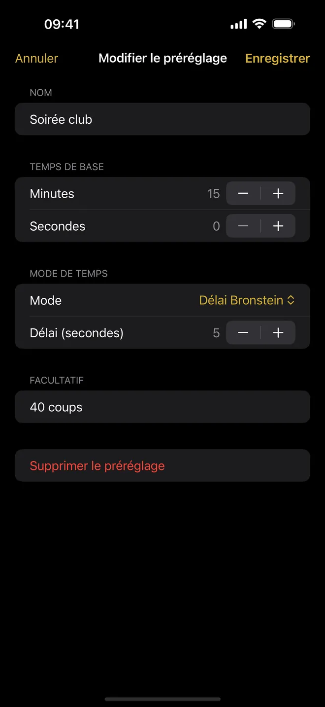 Capture d'écran 3 de Chess Clock