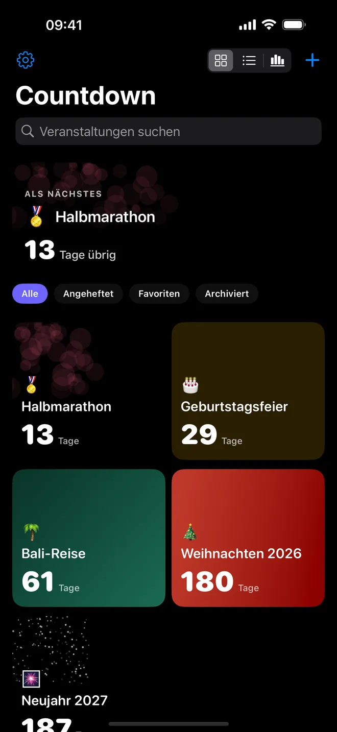 Screenshot 1 von Countdown