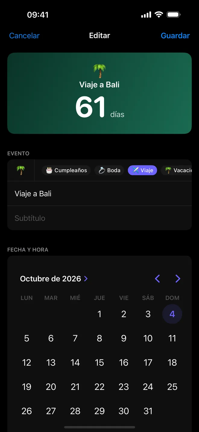 Captura de pantalla 3 de Countdown