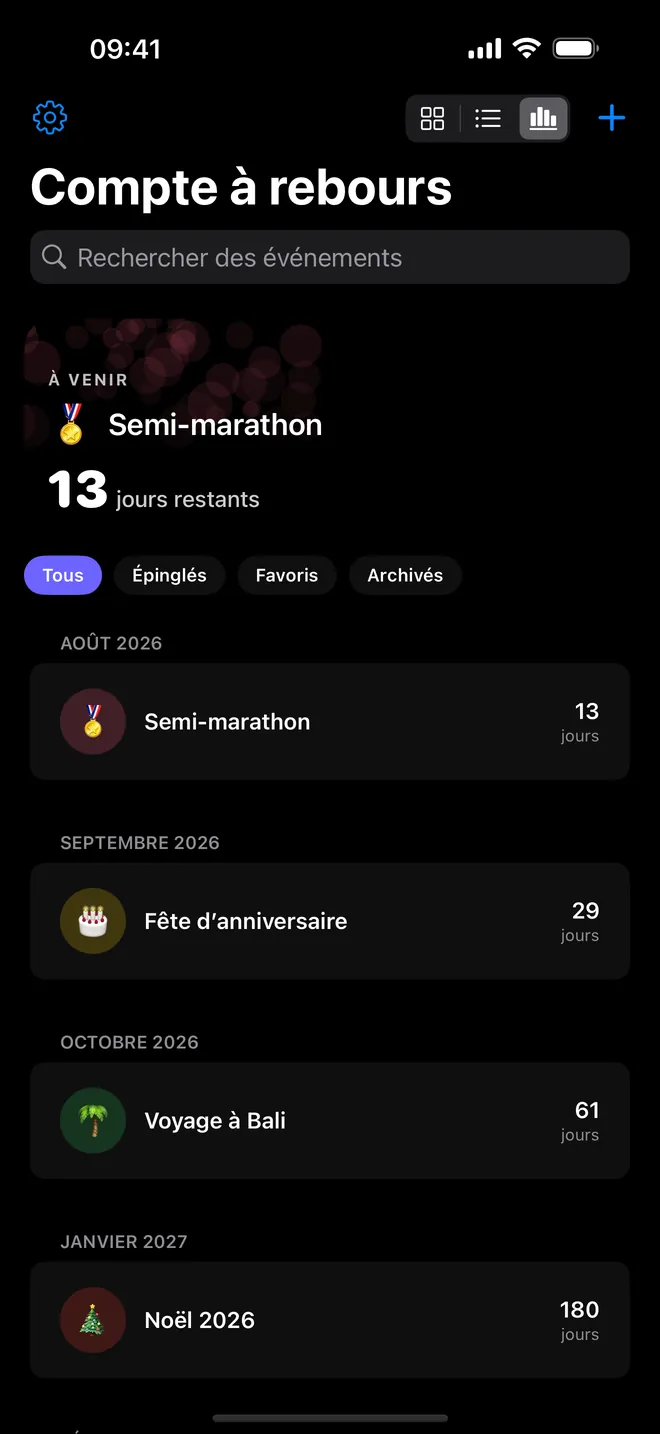 Capture d'écran 4 de Countdown