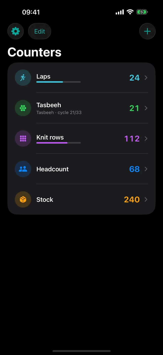 Tally Counter のスクリーンショット 2