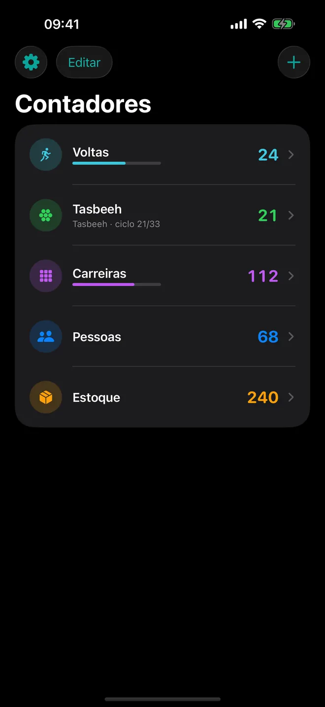 Captura de tela 2 do Tally Counter