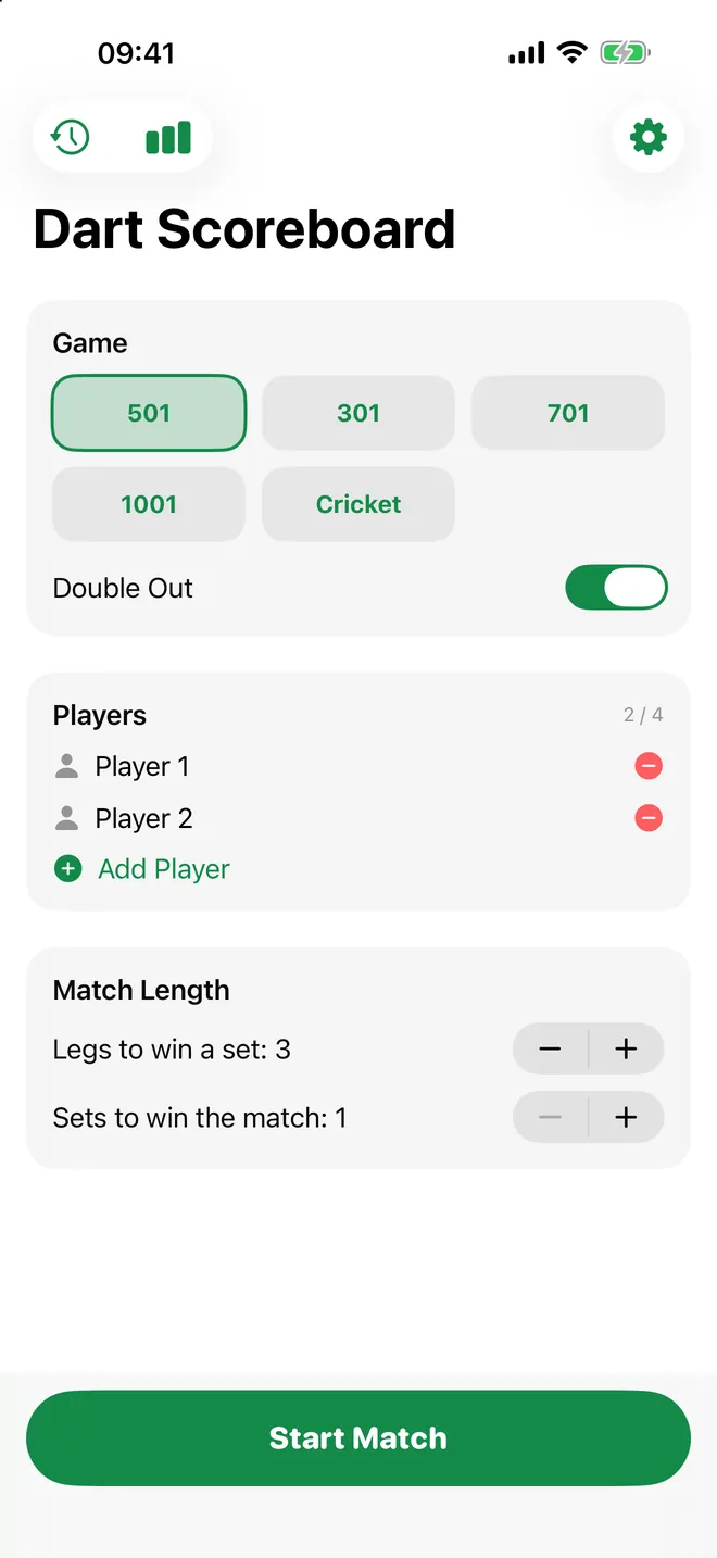 Capture d'écran 5 de Dart Scoreboard