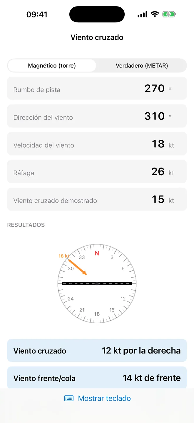 Captura de pantalla 3 de E6B Calc