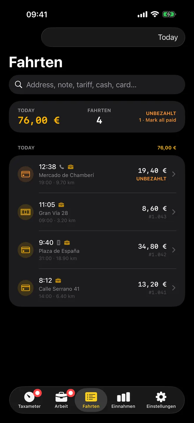 Screenshot 2 von FareMeter