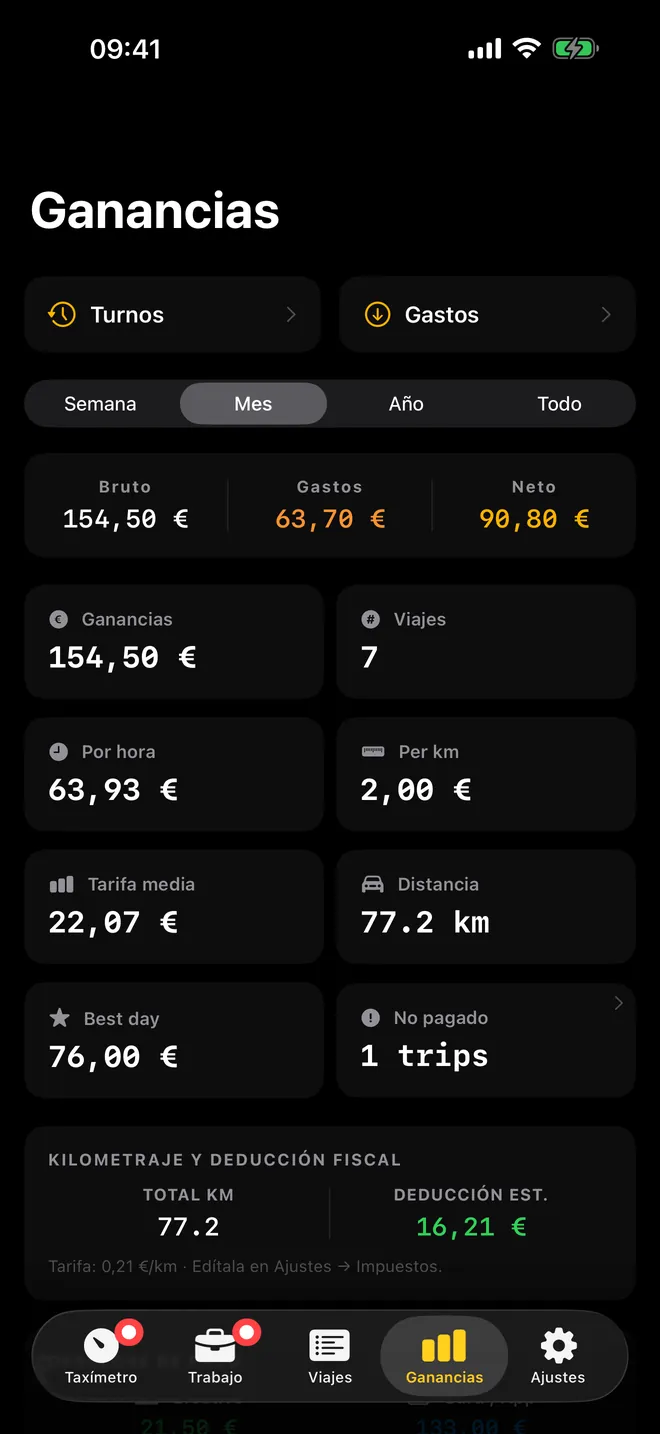 Captura de pantalla 3 de FareMeter