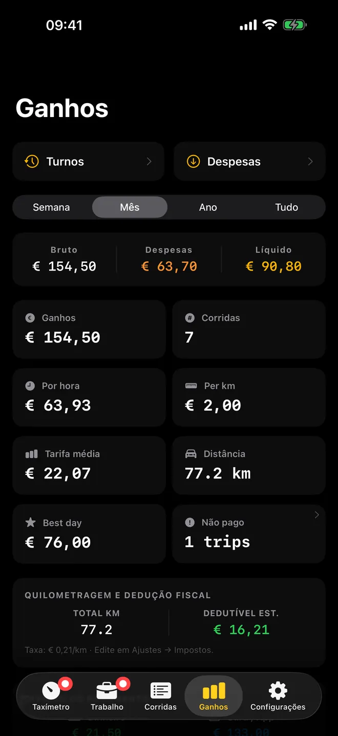Captura de tela 3 do FareMeter