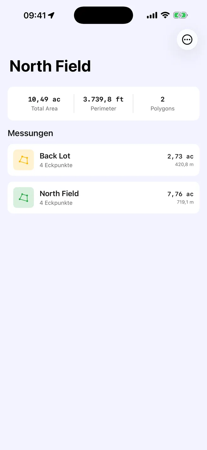 Screenshot 3 von LandMeasure