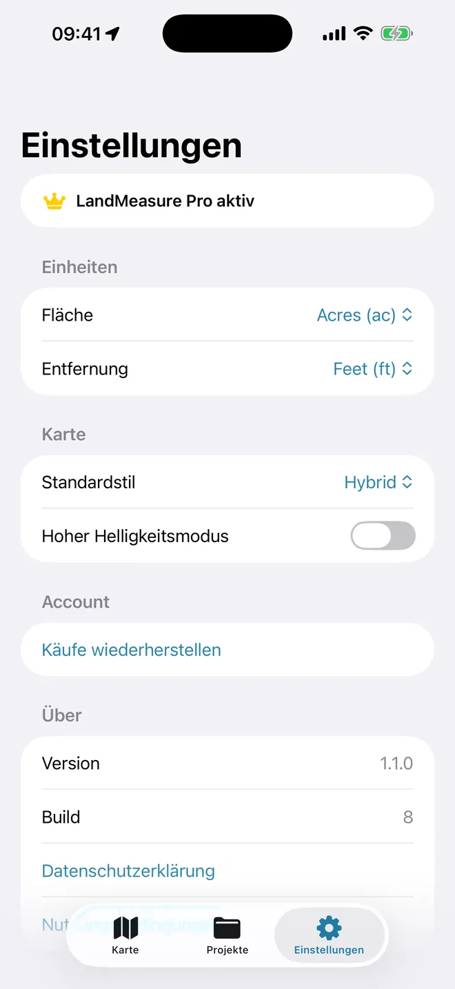 Screenshot 5 von LandMeasure