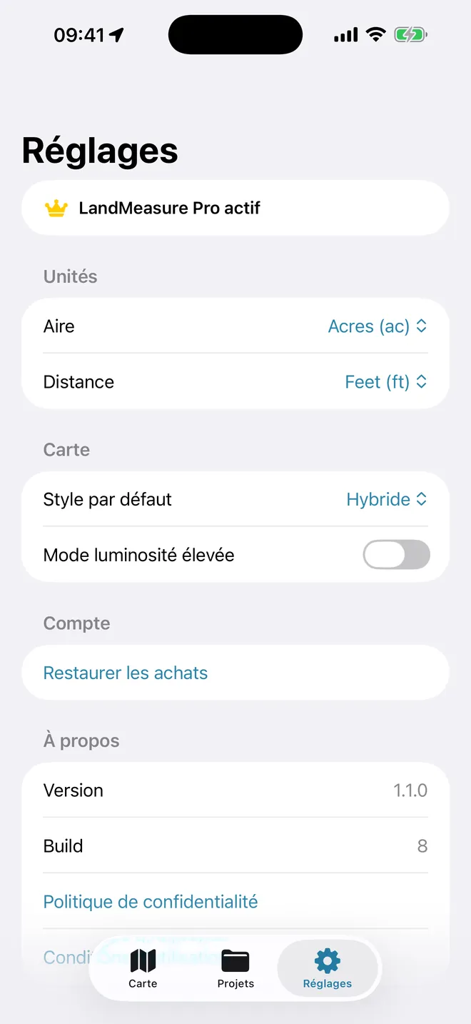Capture d'écran 5 de LandMeasure