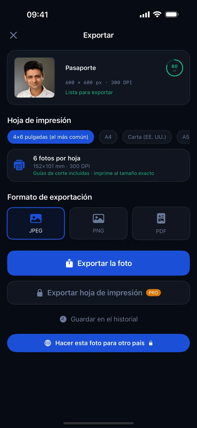 Captura de pantalla 2 de Passport Photo AI