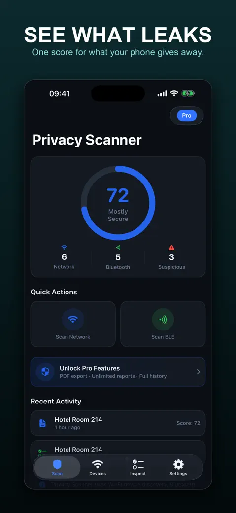 PrivacyScan 스크린샷 1