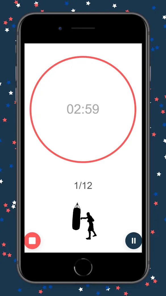 Capture d'écran 3 de Boxing Timer