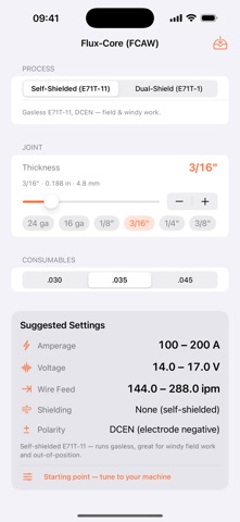 WeldMaster: Welding Calculator screenshot 2