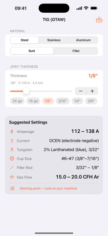 WeldMaster: Welding Calculator screenshot 4