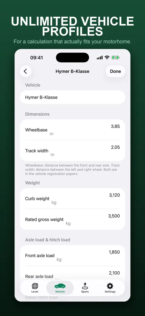RV Level & Axle Weight screenshot 3