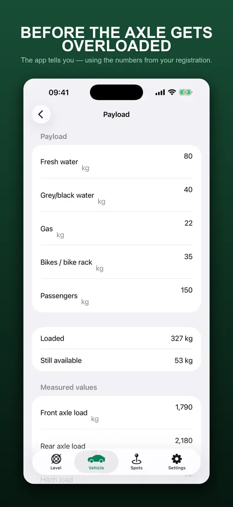RV Level & Axle Weight screenshot 4